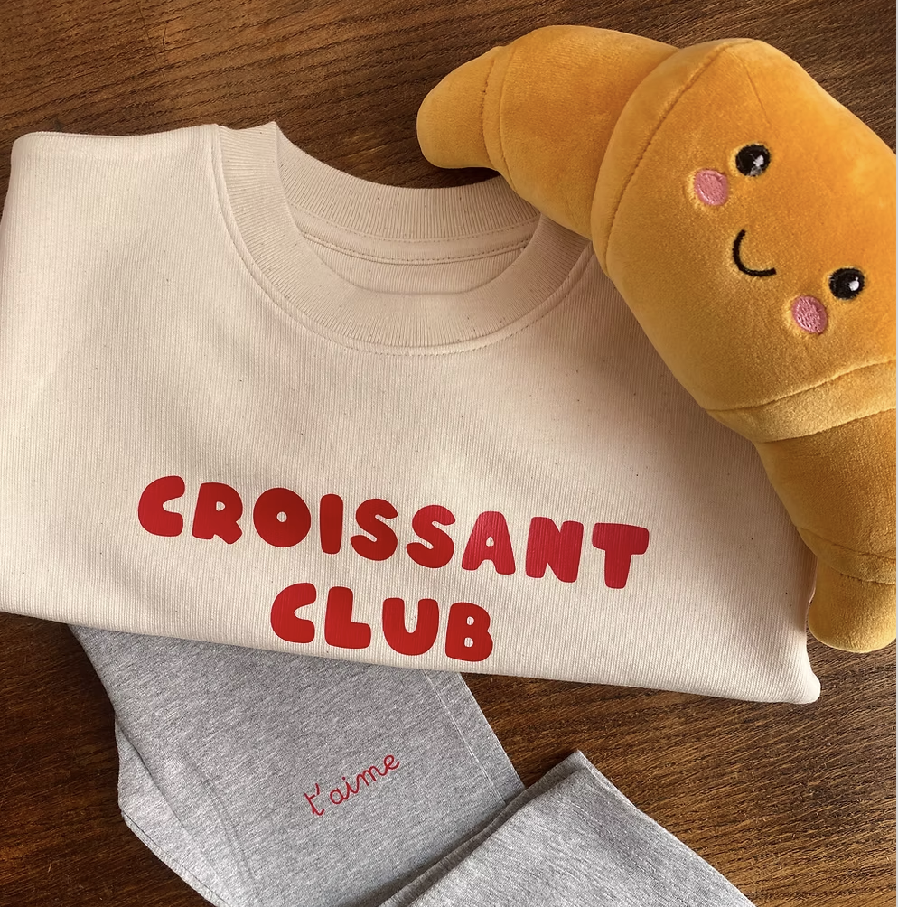 Croissant Club -  Sweater