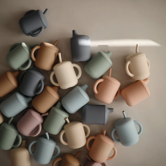 Mushie Training Cup and Straw