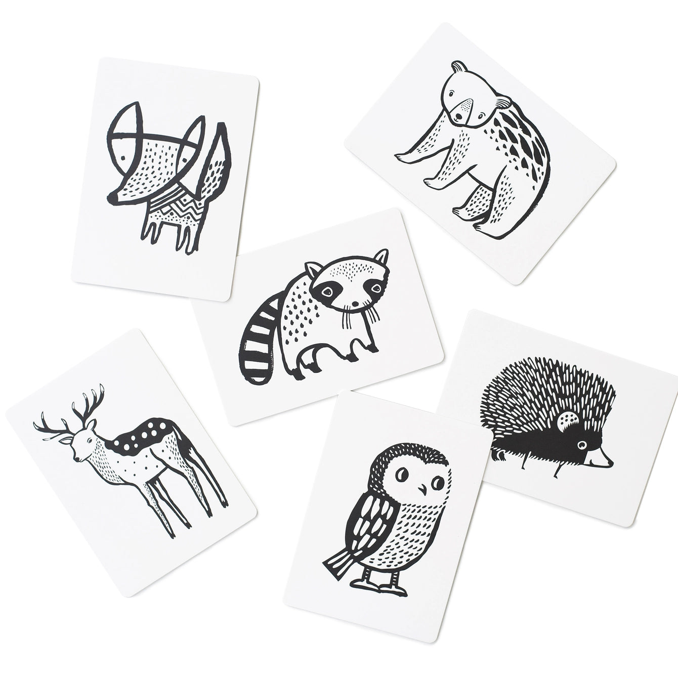 Sensory cards - Woodland