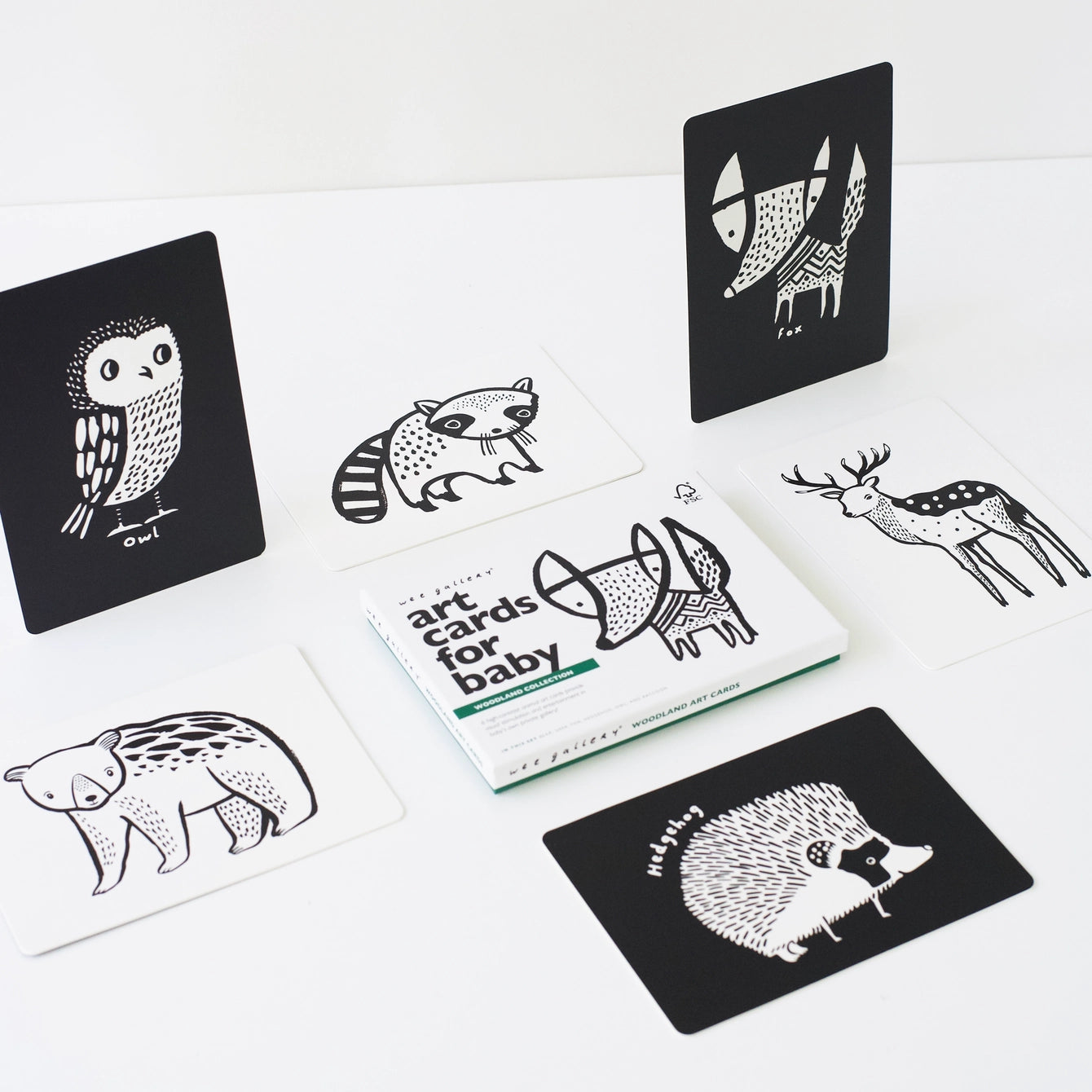 Sensory cards - Woodland