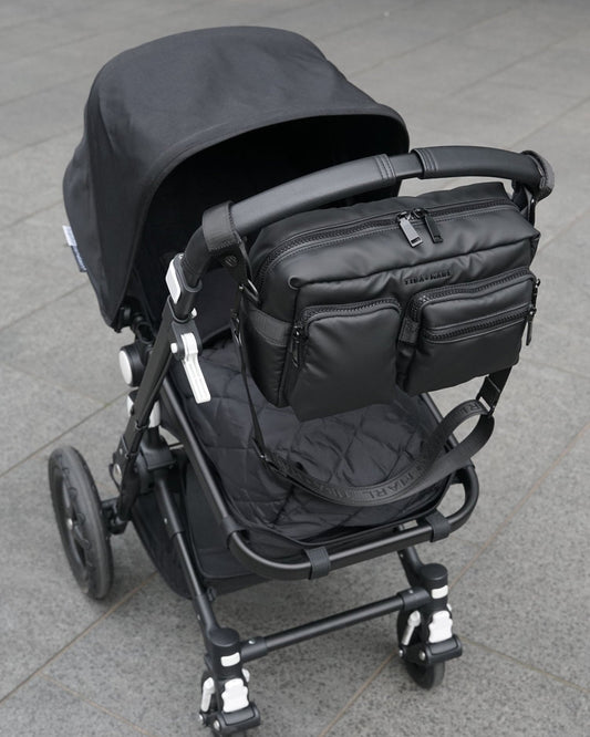 Axel Buggy Organiser / Changing Bag Matte Black