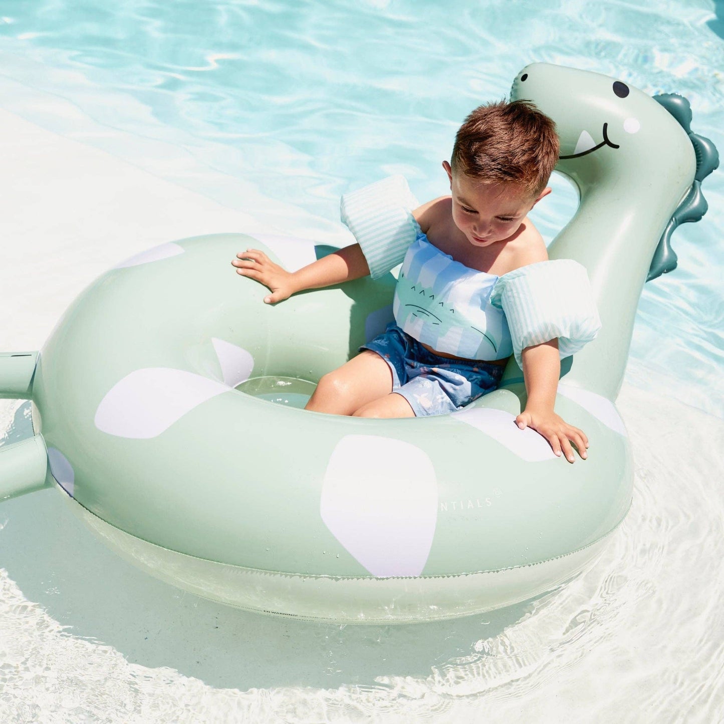 Swim Ring - Green Dino - 95 cm
