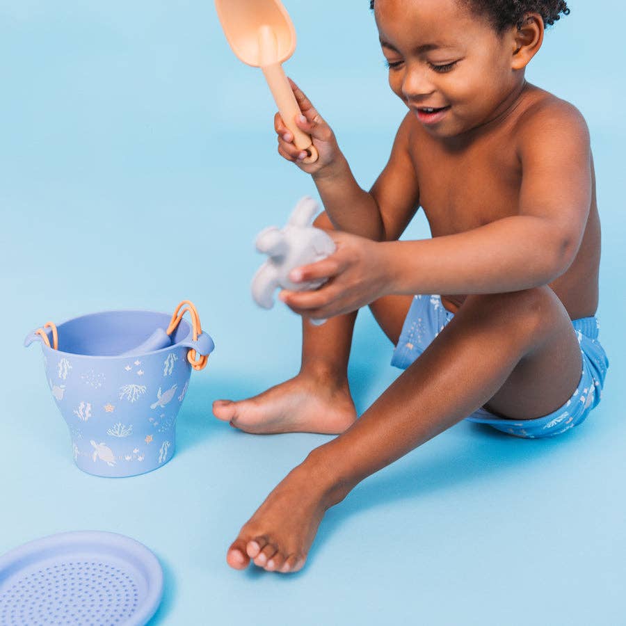 Bucket & Spade - Beach Toys  - Coral Bliss