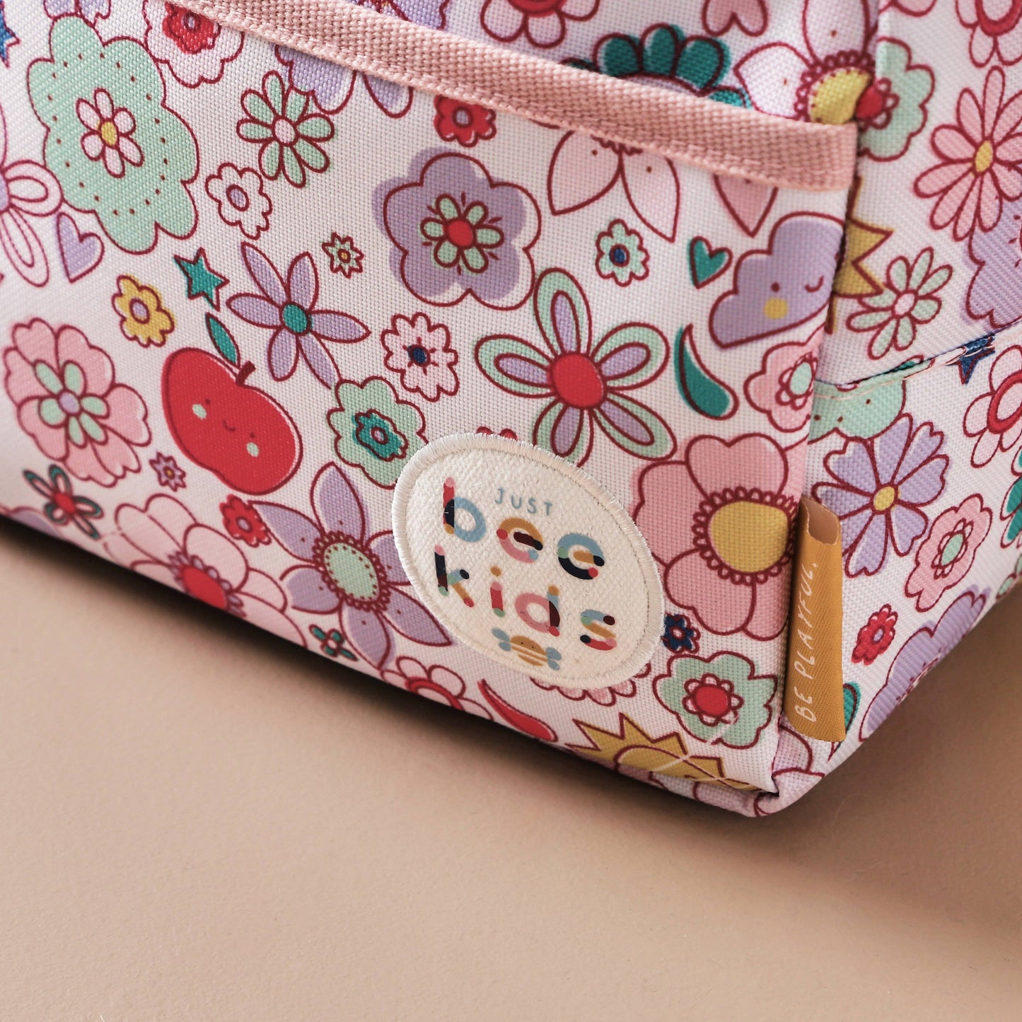 Just Bee Kids Retro Floral Insulated Lunch Bag