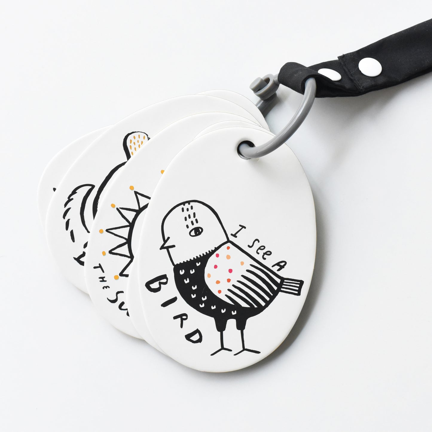 Sensory pram and travel cards - I see on a walk (0 months+)