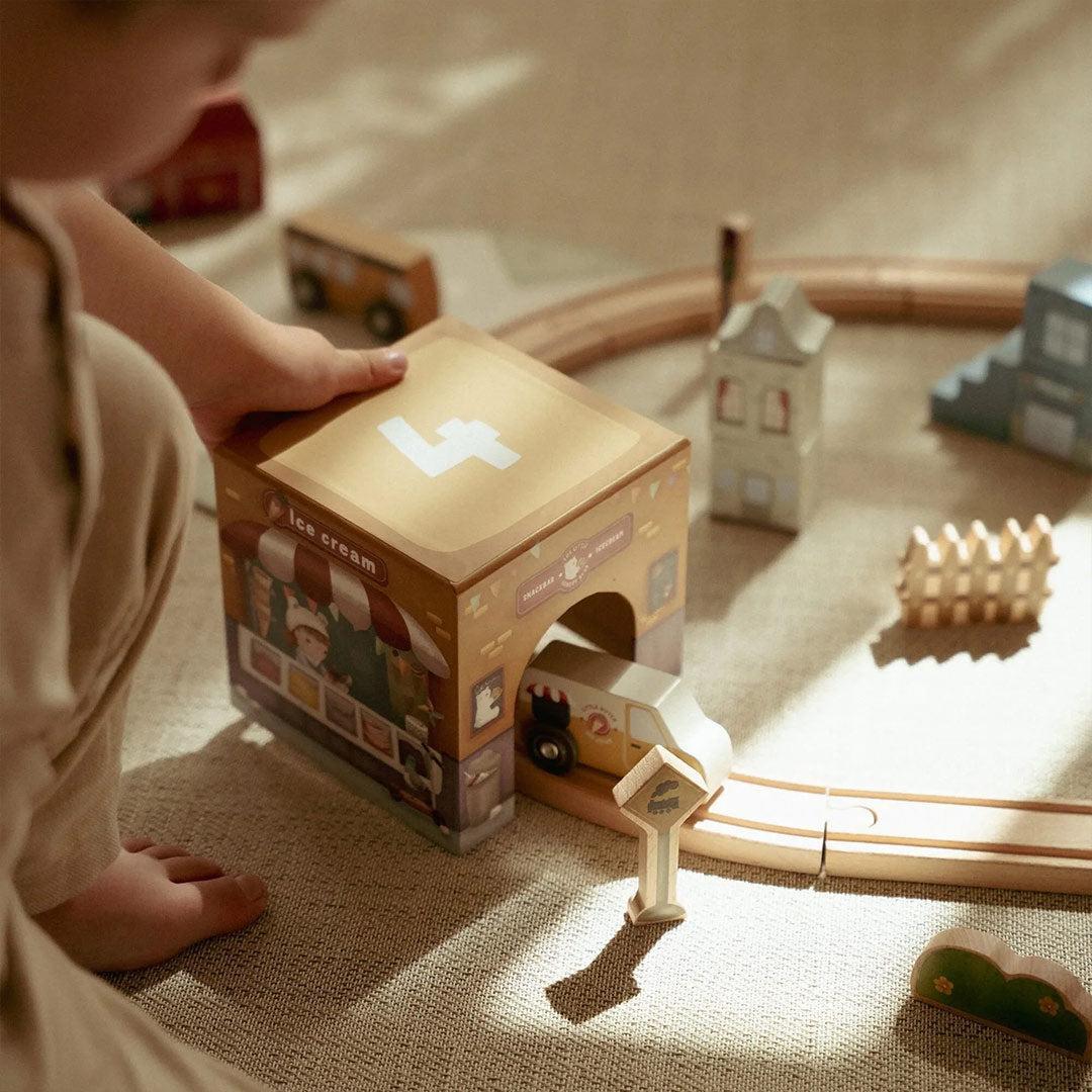 Little Dutch Stacking Blocks with 6 Cars