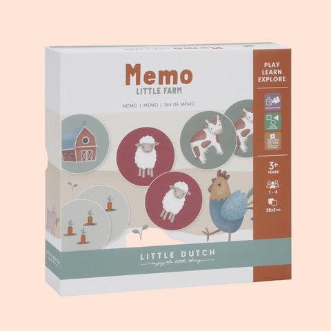 Little Dutch Memo Game - Little Farm