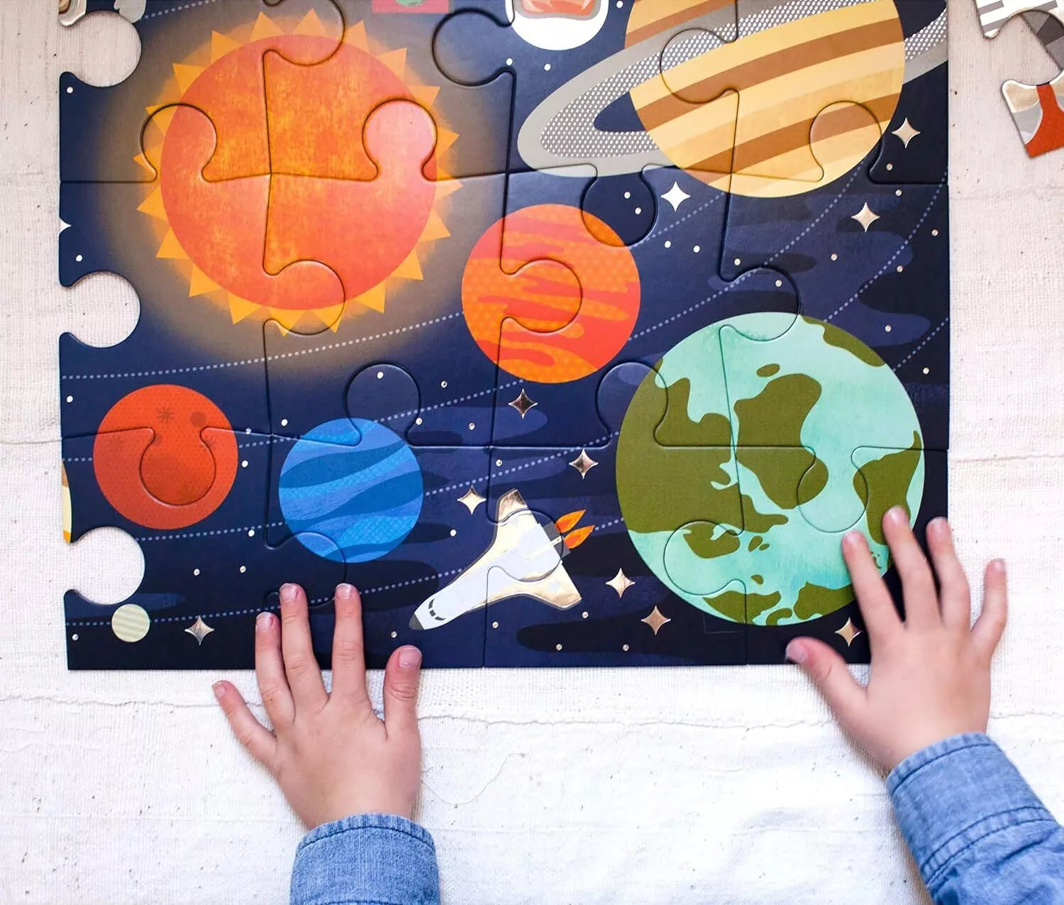 Outer Space Floor Puzzle - Wilf & Friends