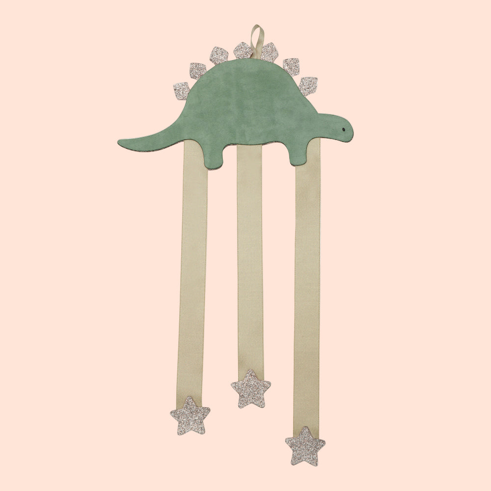 Mimi & Lula Stegosaurus Dinosaur Wall Clip Hanger