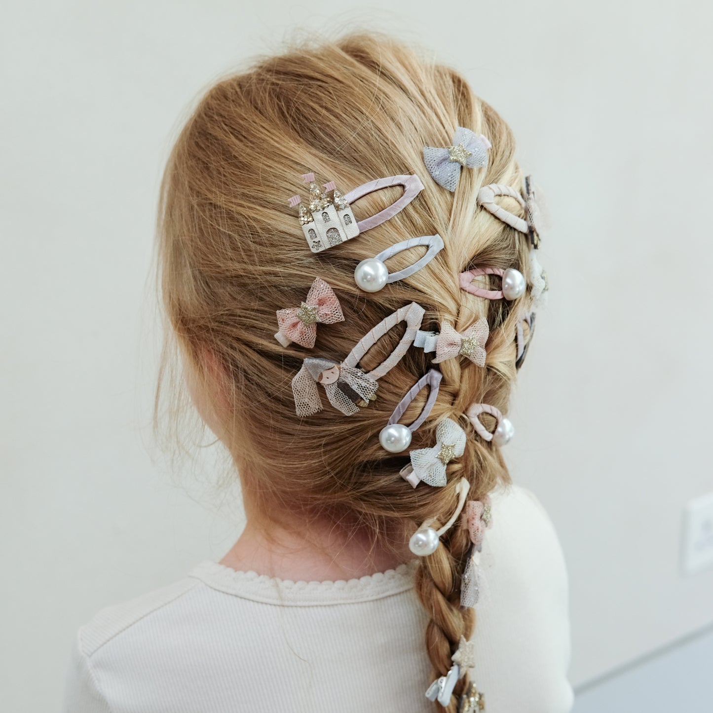 Mimi & Lula Tutu Bow Mini Hair Clips - Set of 8