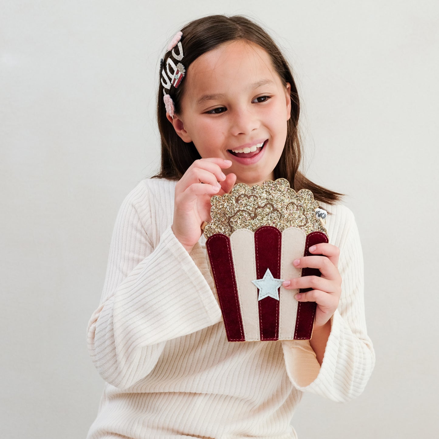 Mimi & Lula Popcorn & Candyfloss Clips - Set of 4