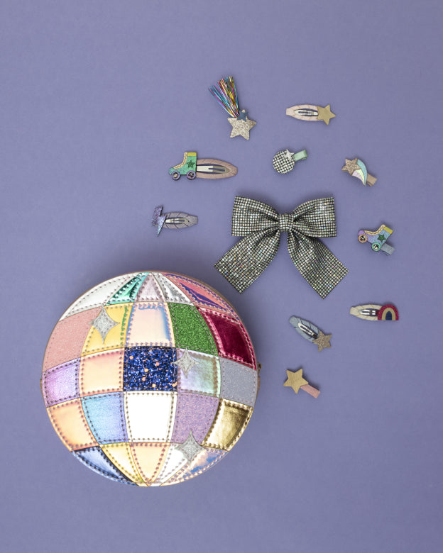 Mimi & Lula Disco over the Rainbow Clips - Set of 4