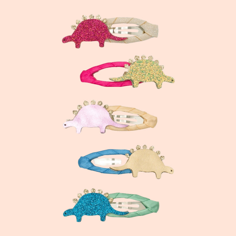 Mimi & Lula Dinosaur Diva Mini Clic Clac - Set of 5