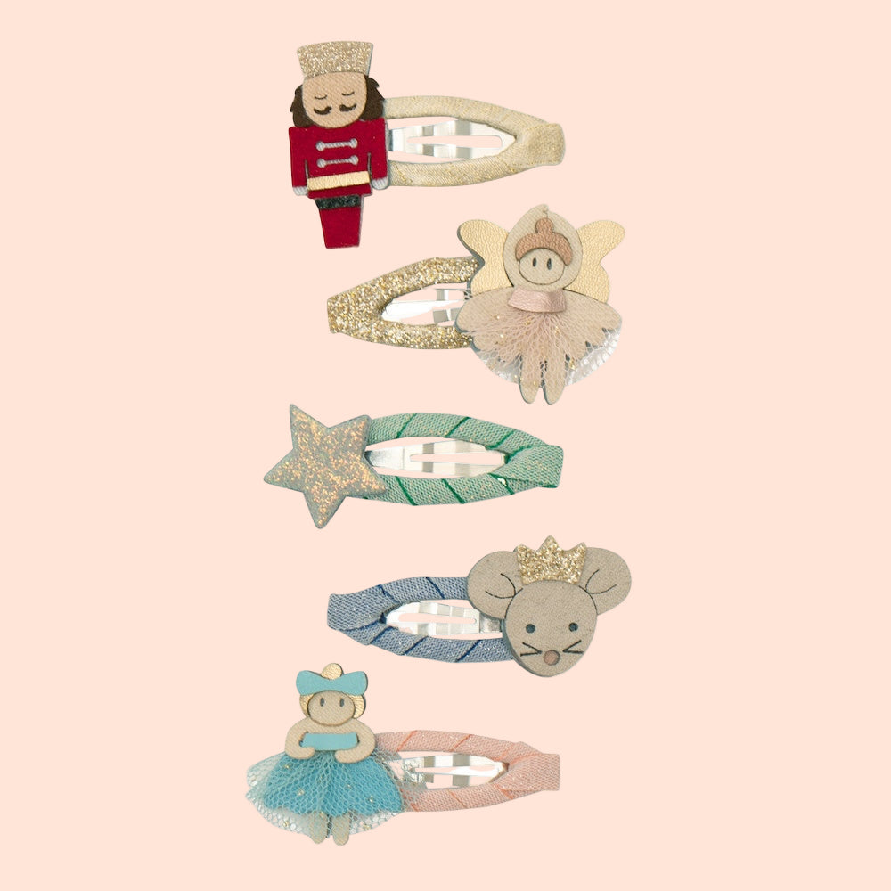 Mimi & Lula Nutcracker Mini Clic Clacs - Set of 5