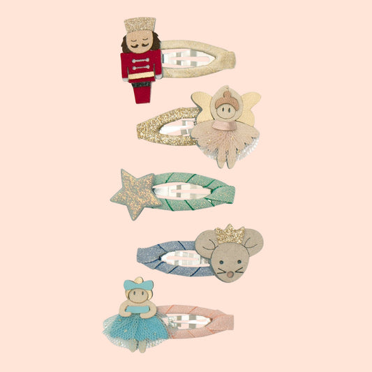 Mimi & Lula Nutcracker Mini Clic Clacs - Set of 5