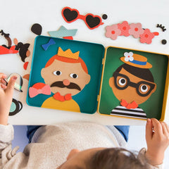 Funny Faces On The Go Magnetic Play Set